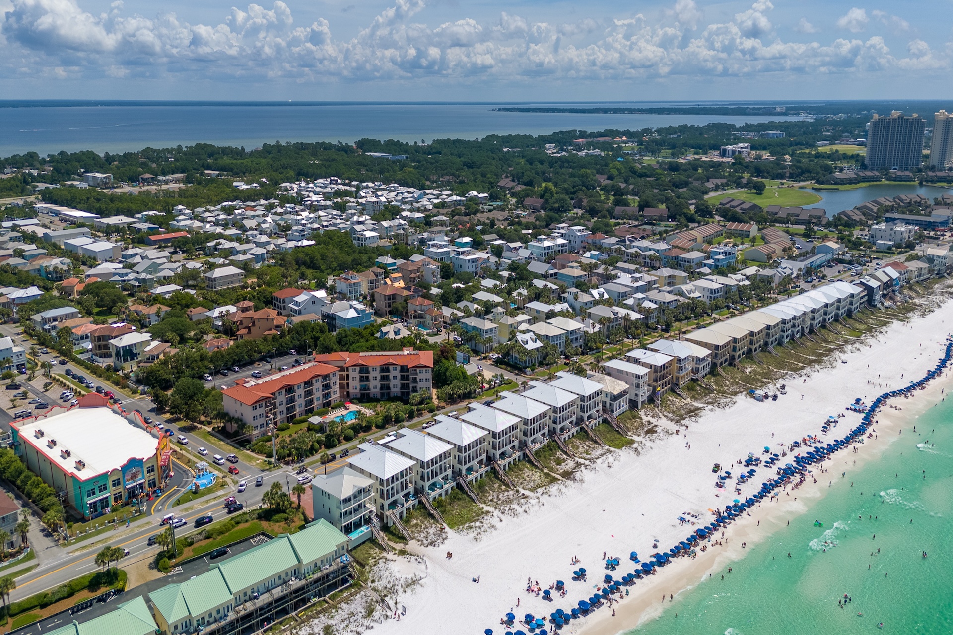 Walk to the private beach