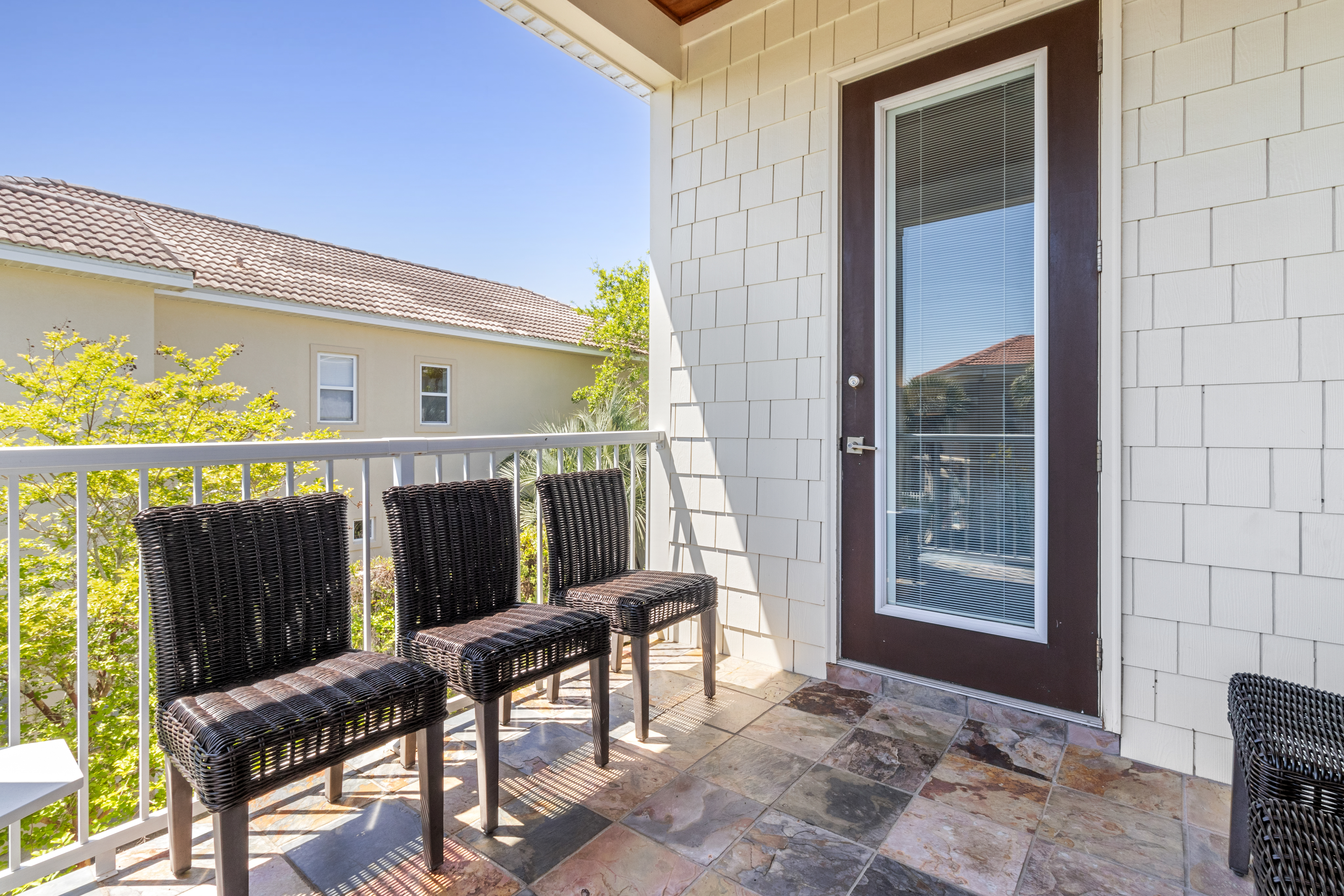 Second floor balcony