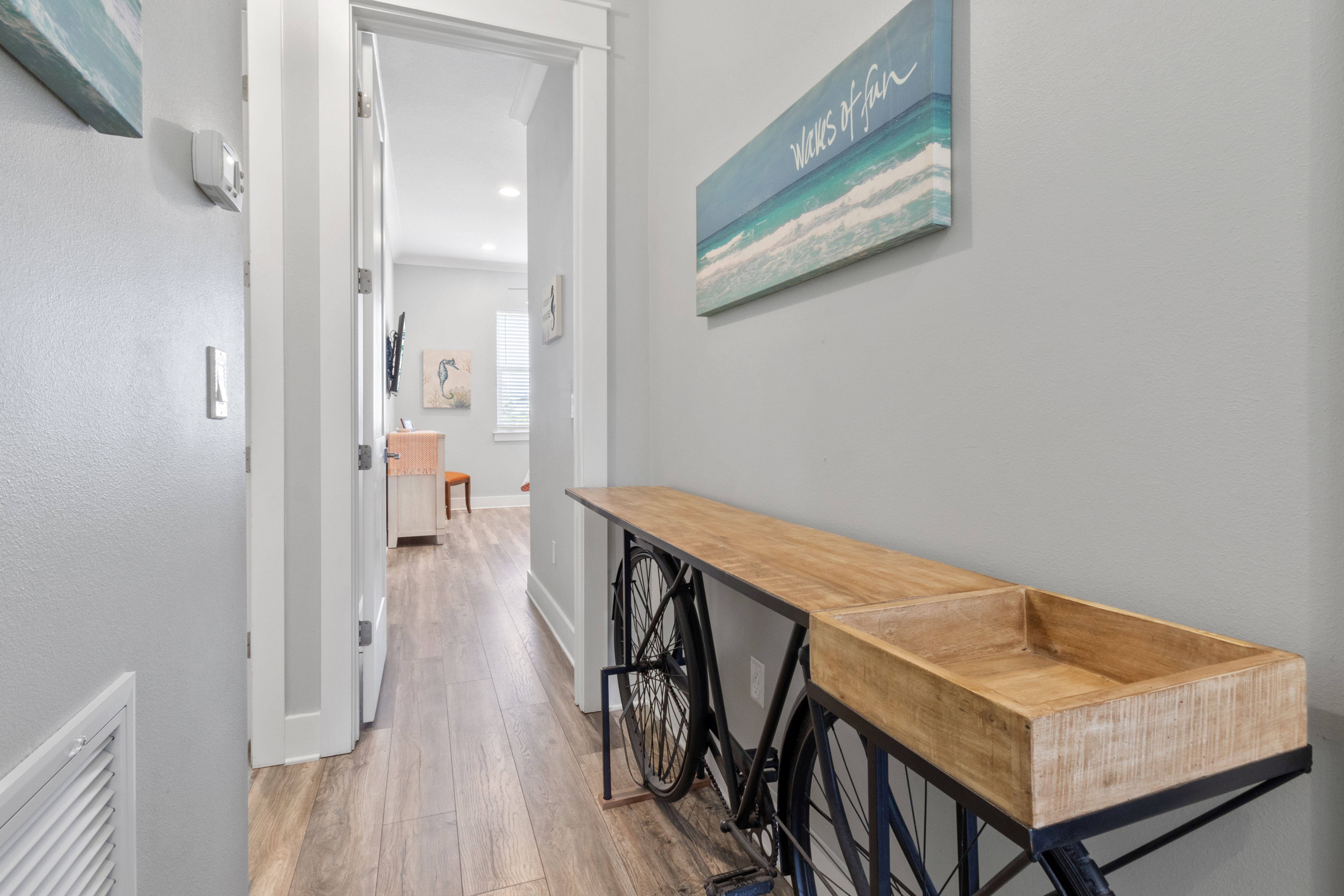 Second floor hallway