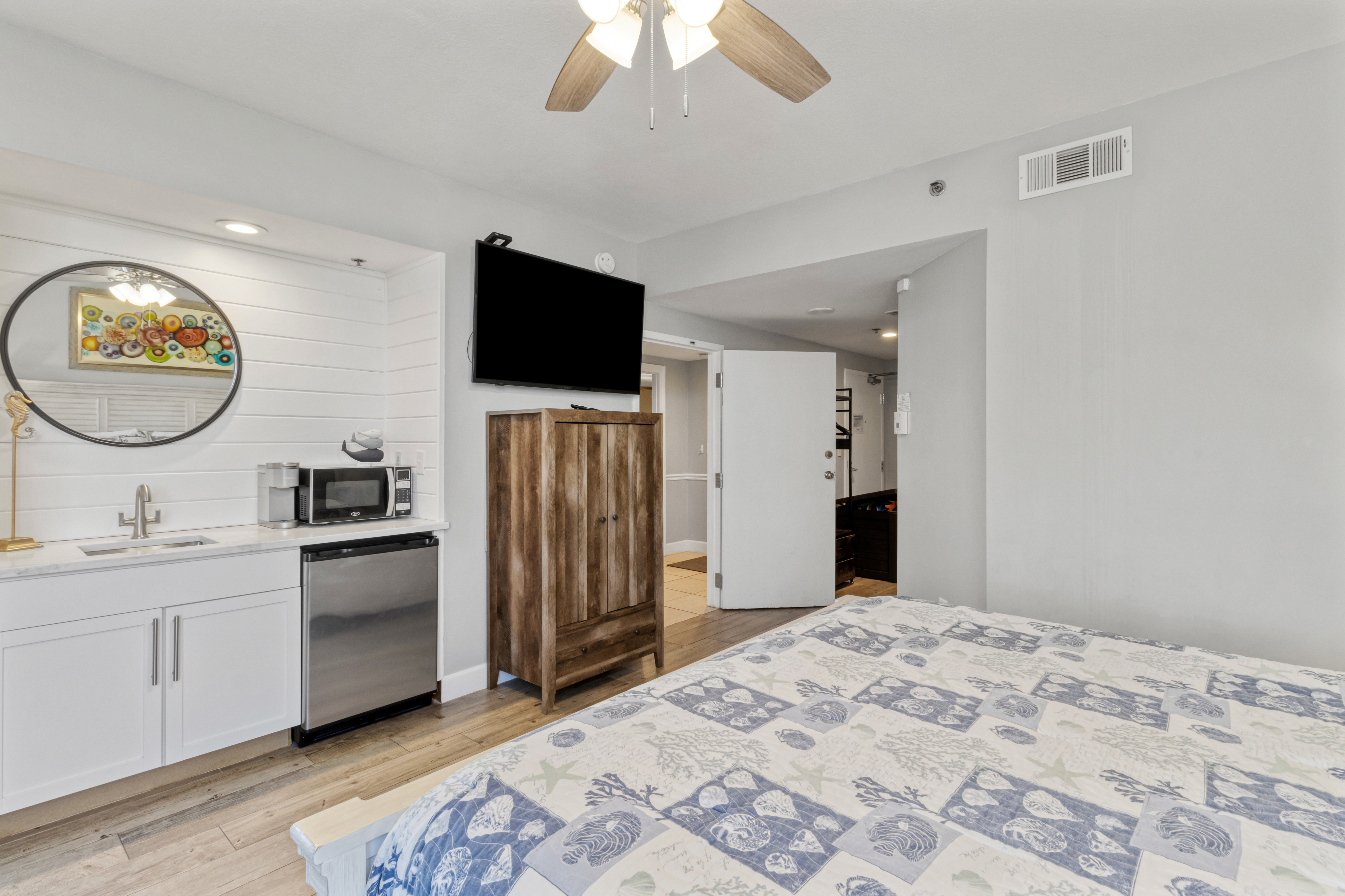 Primary bedroom two smart TV