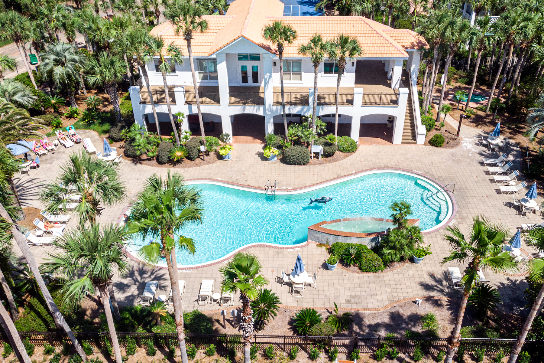 Destiny West community pool and clubhouse