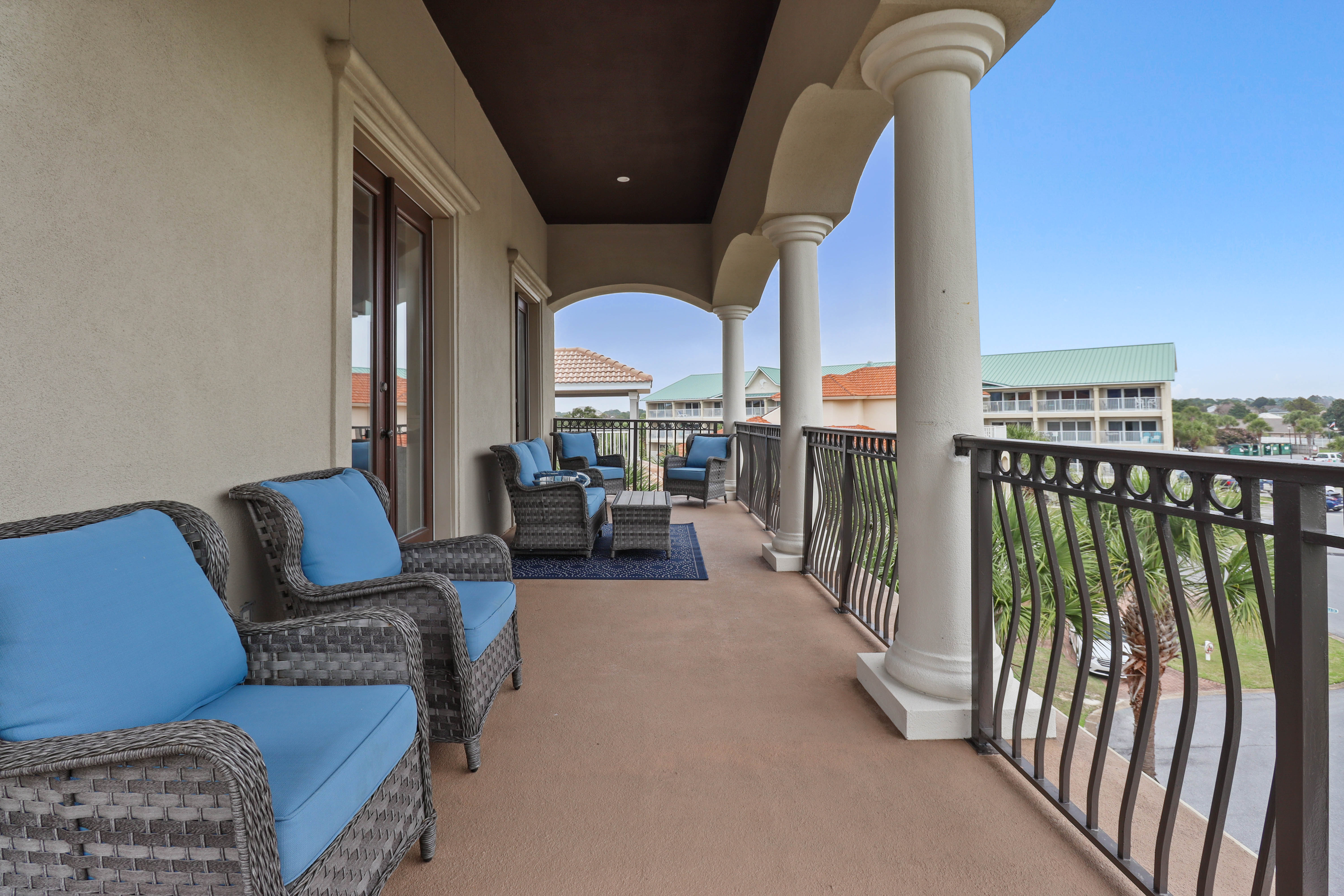 Plenty balcony seating for all