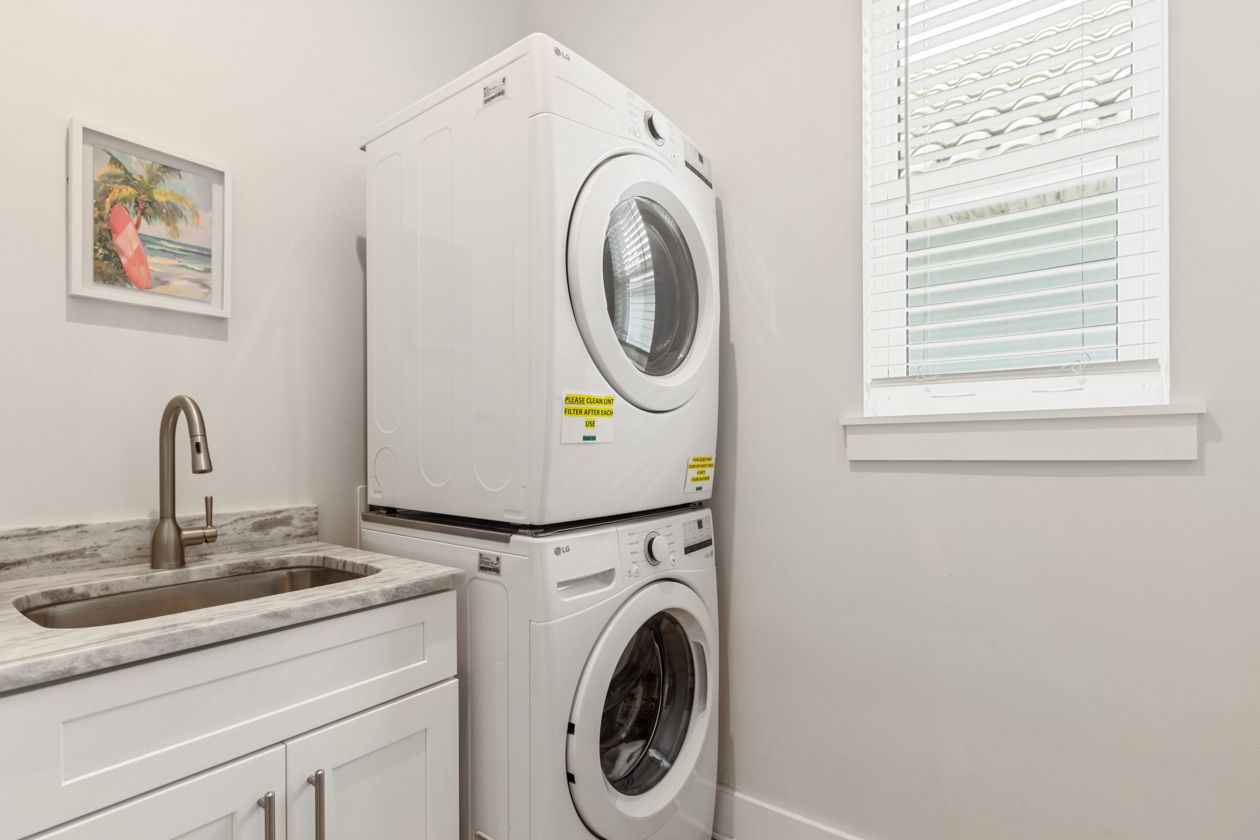 First floor laundry room