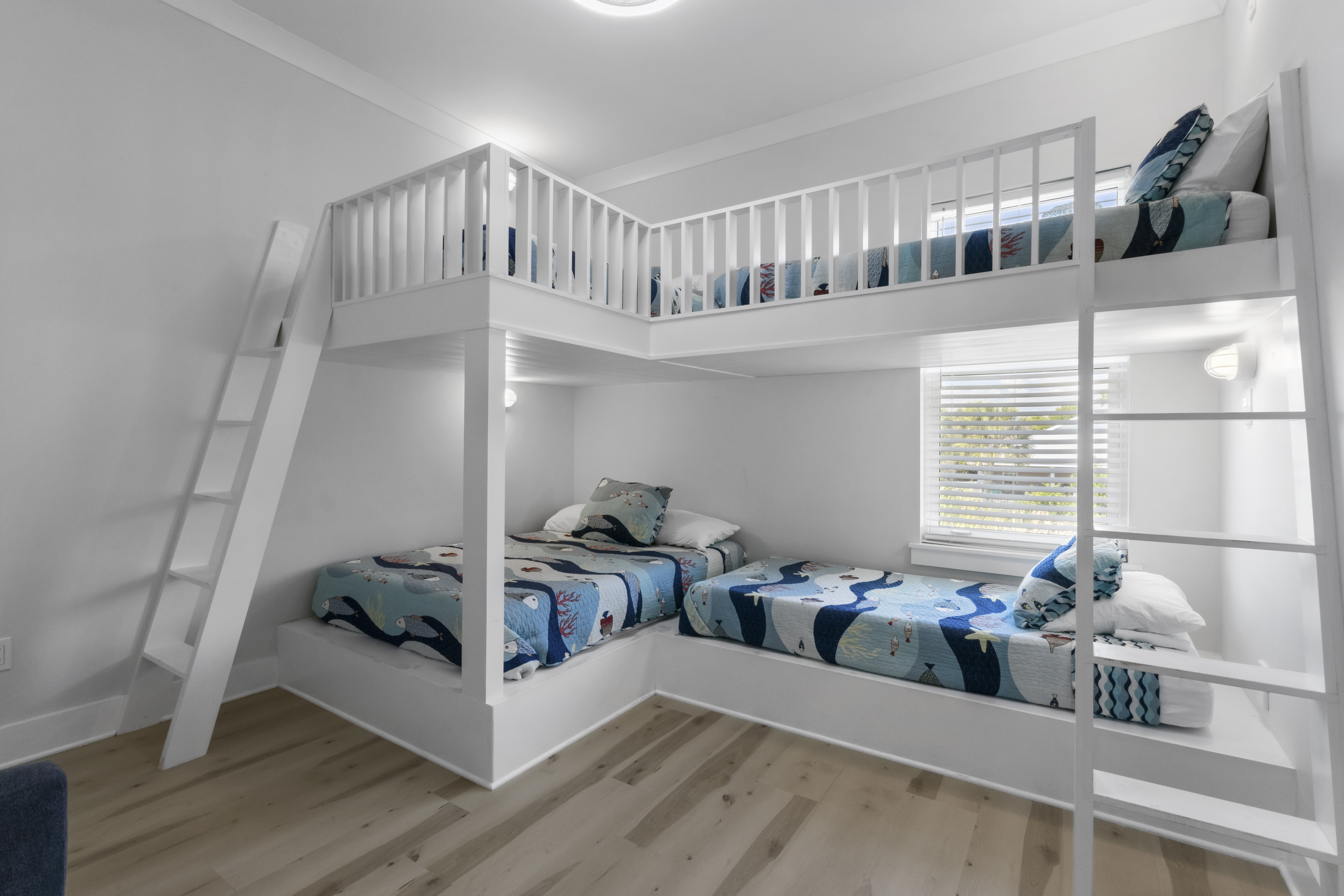 Fun bunk room on second floor