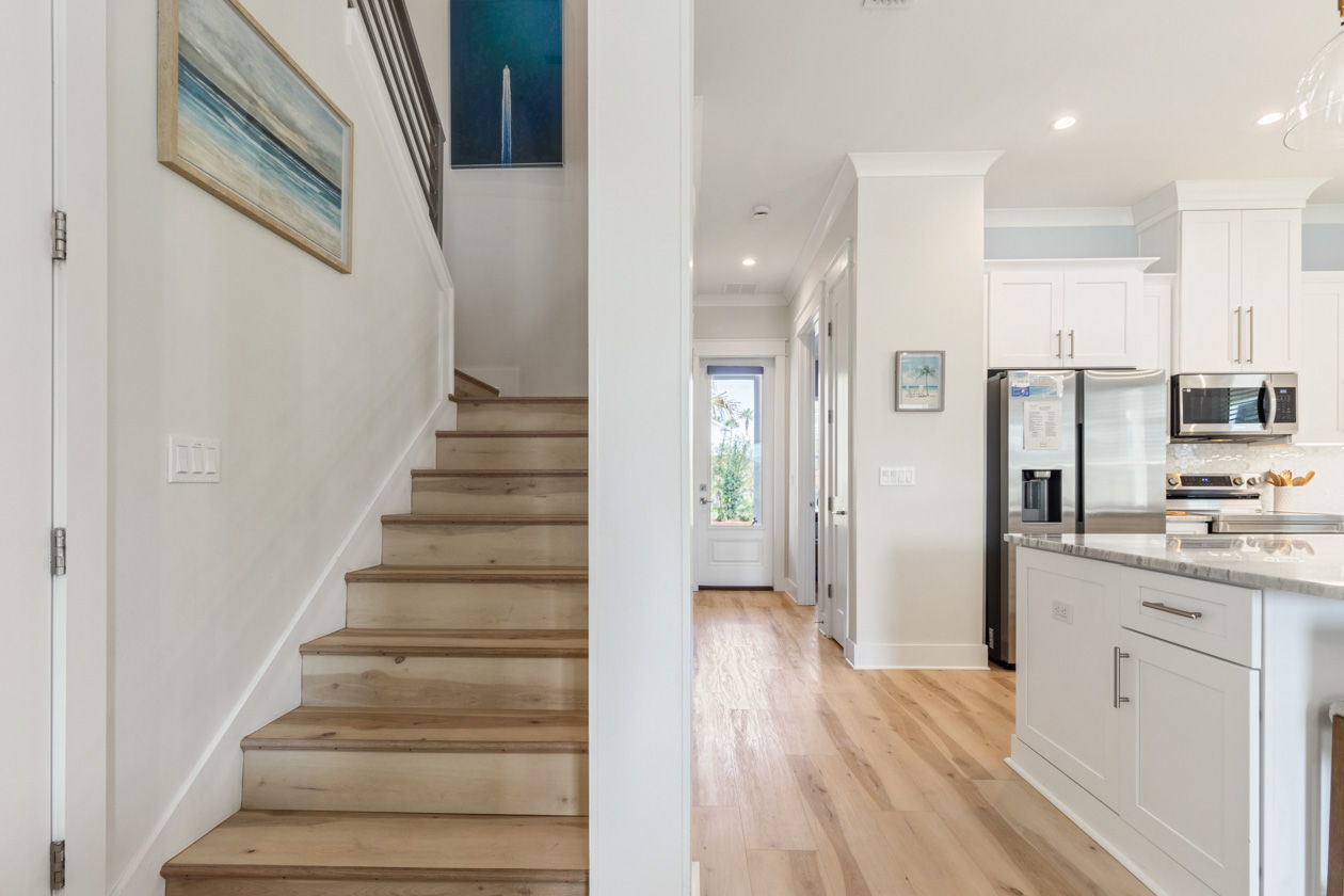 Two story coastal beach house