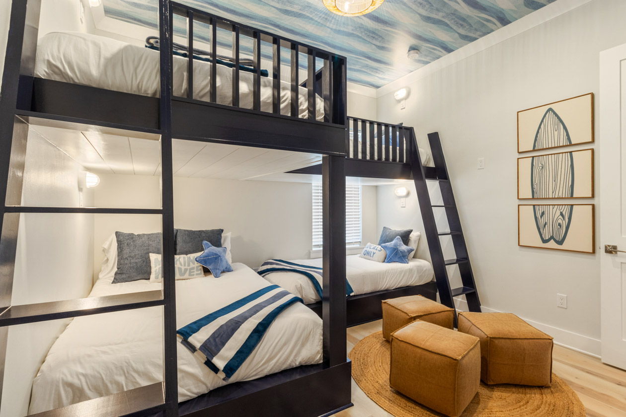 Two full over full bunks