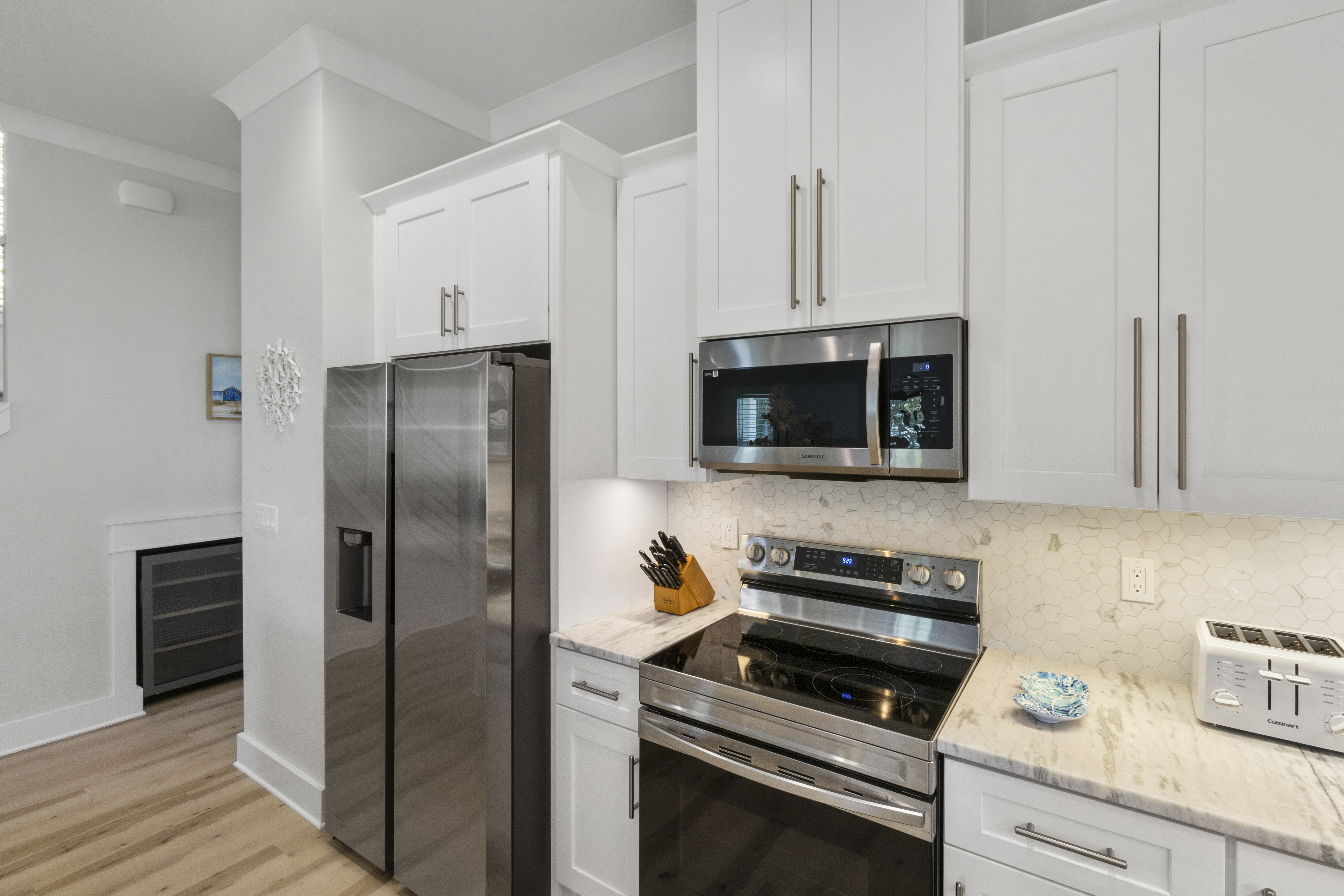 Updated kitchen appliances