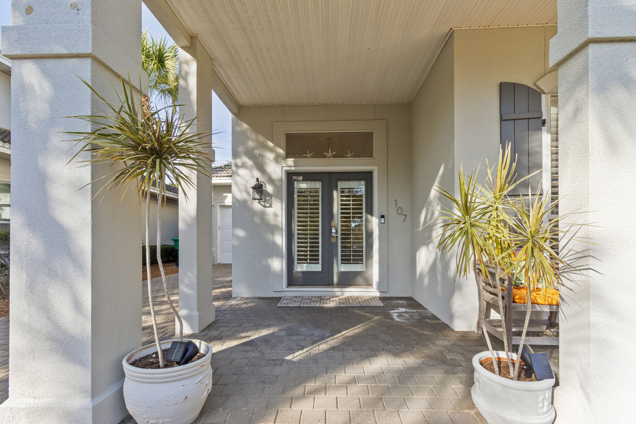 Beautiful home entrance