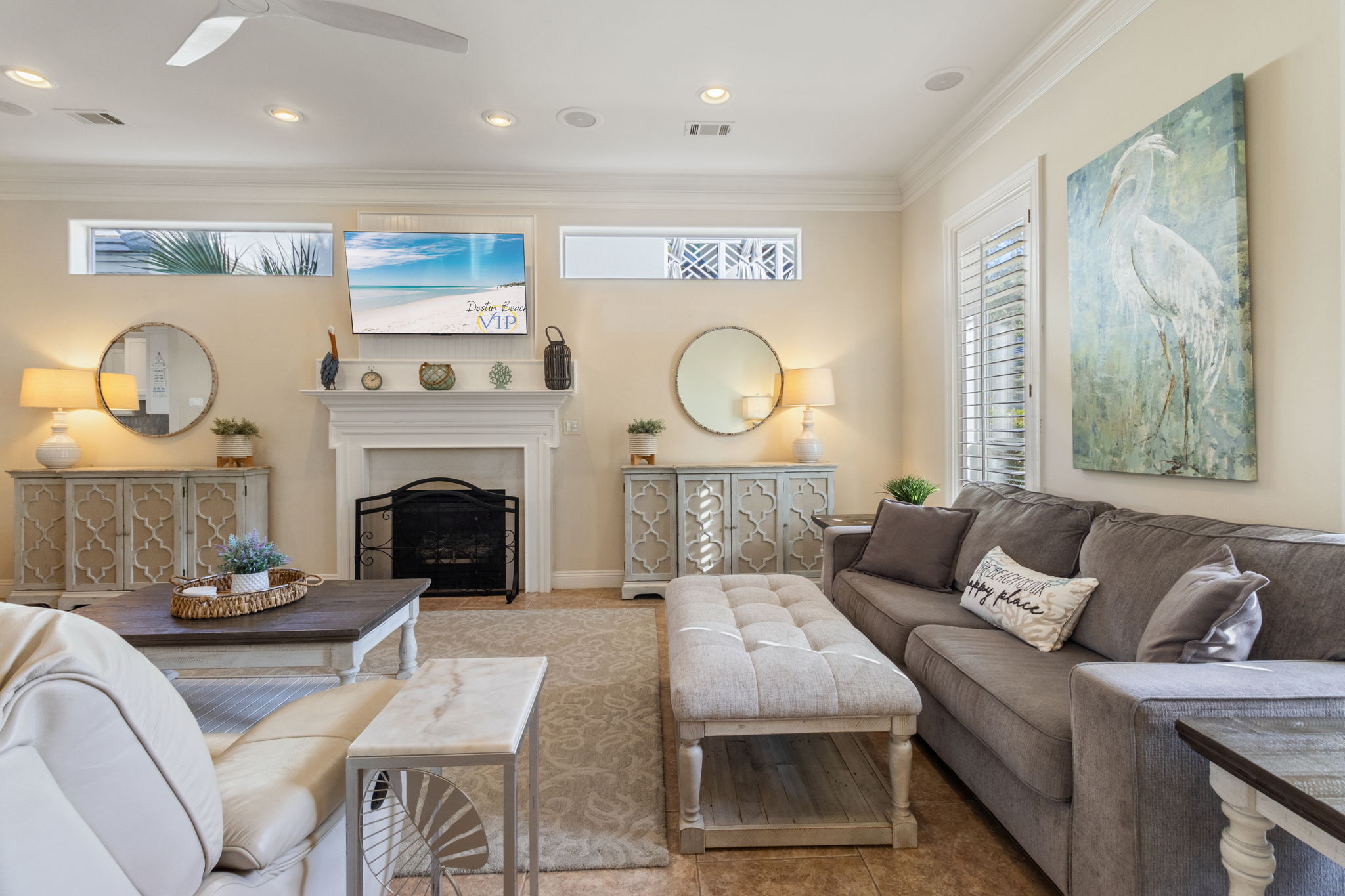 Plenty of comfortable seating