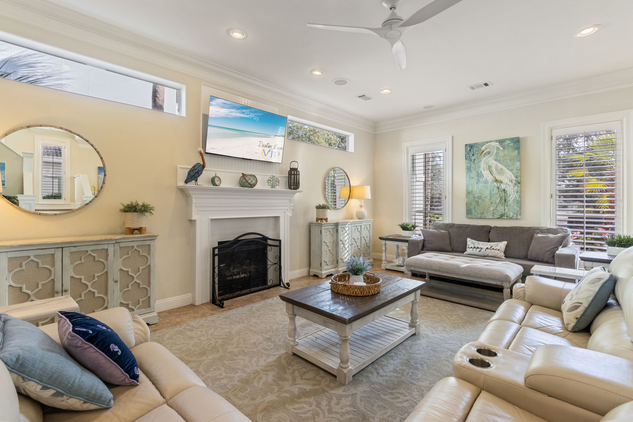 Spacious living area