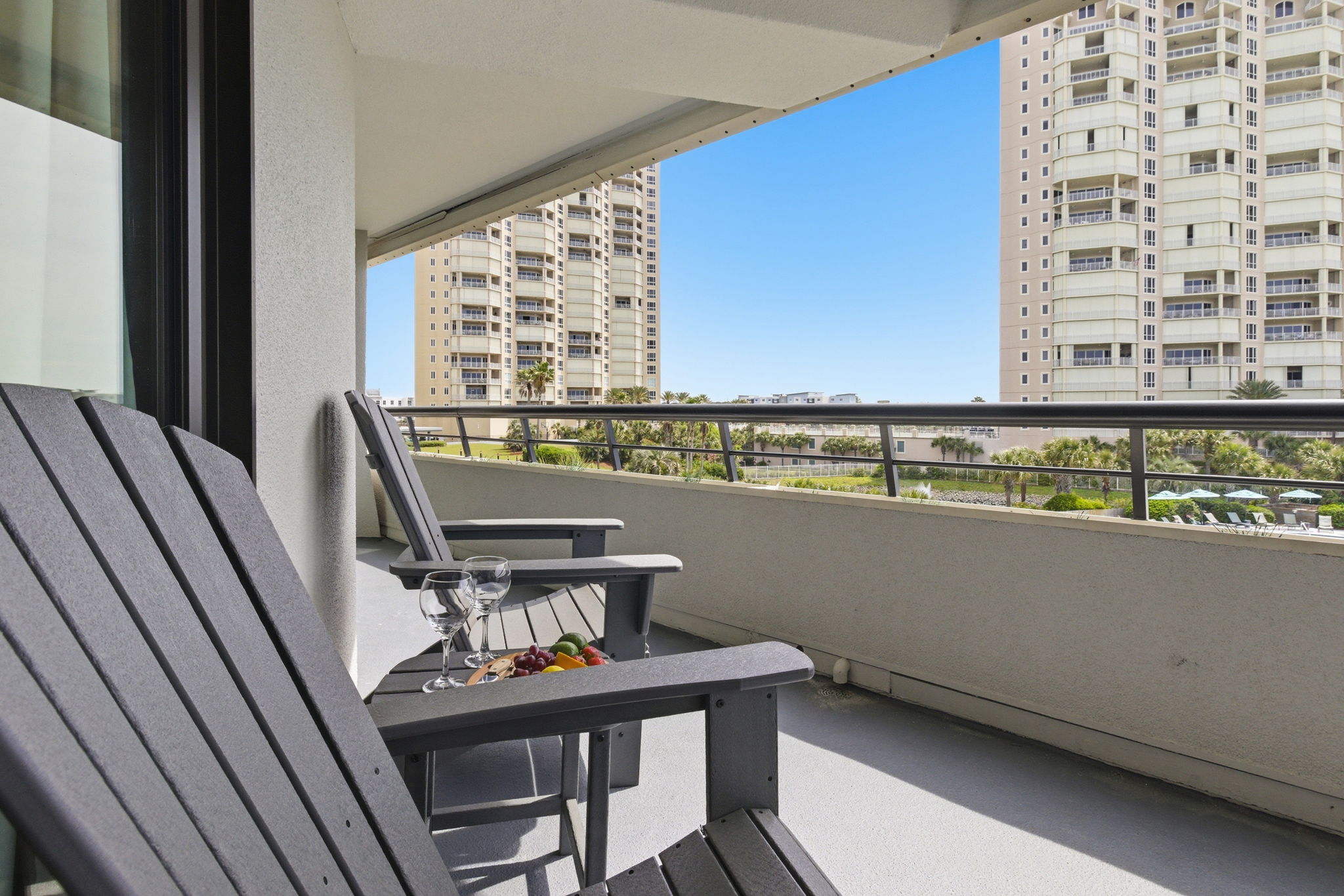 Balcony seating