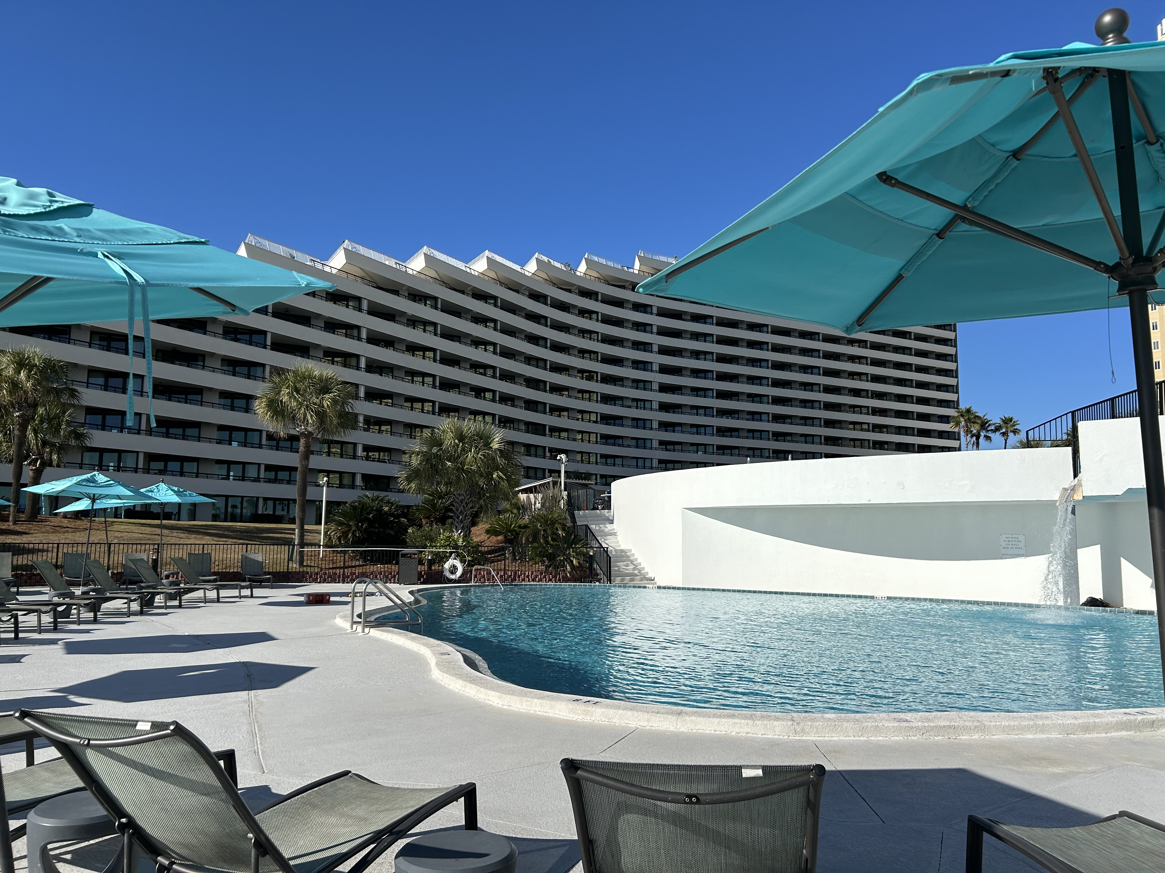 Community pool and hot tub