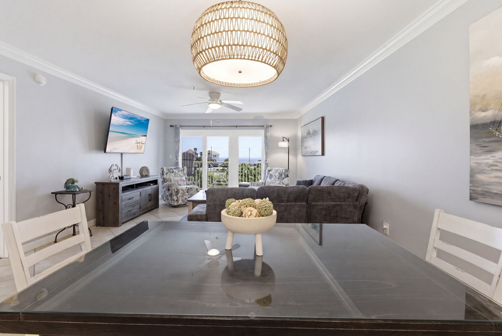 Large dining table