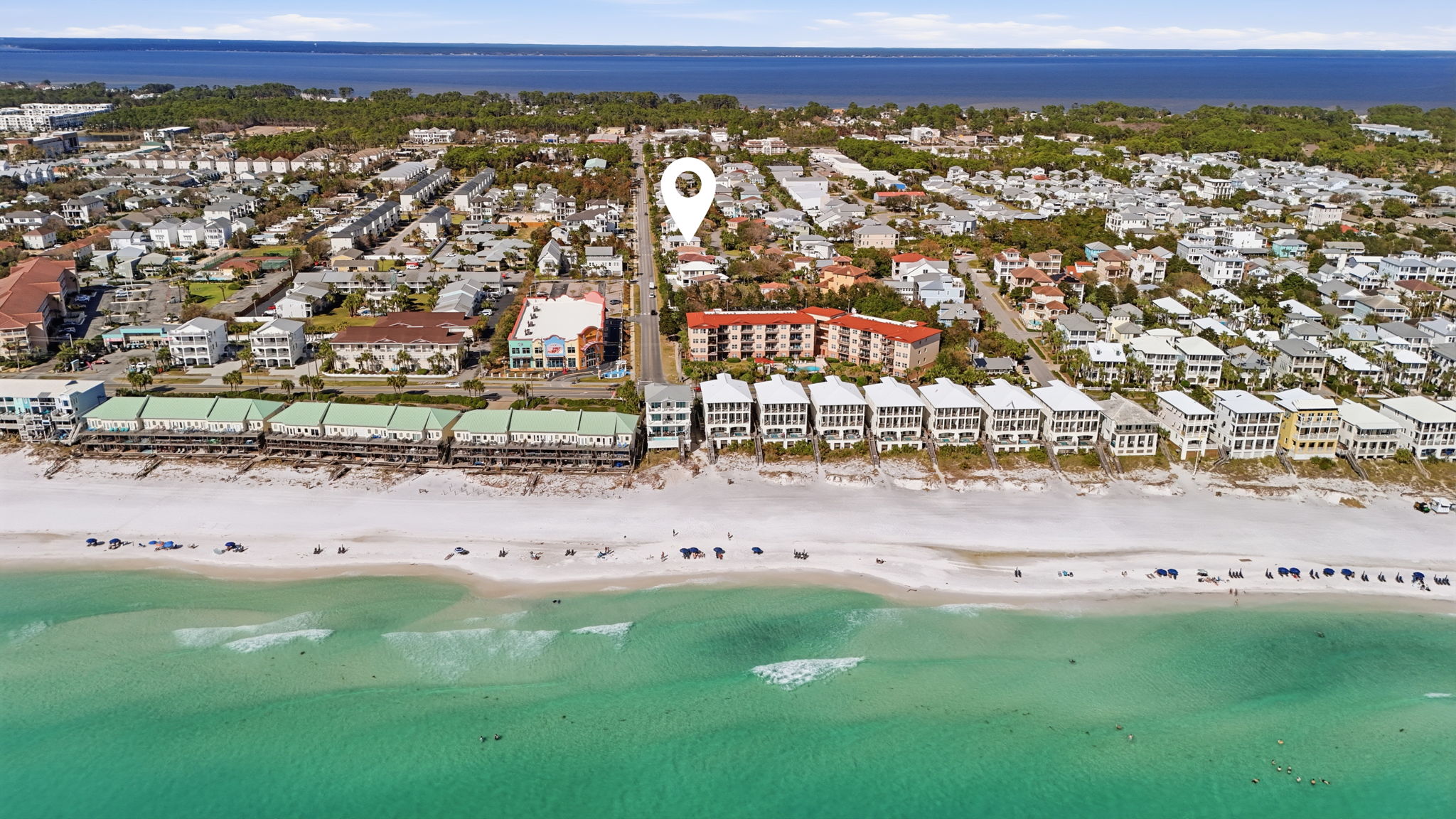 Beautiful white sand beaches