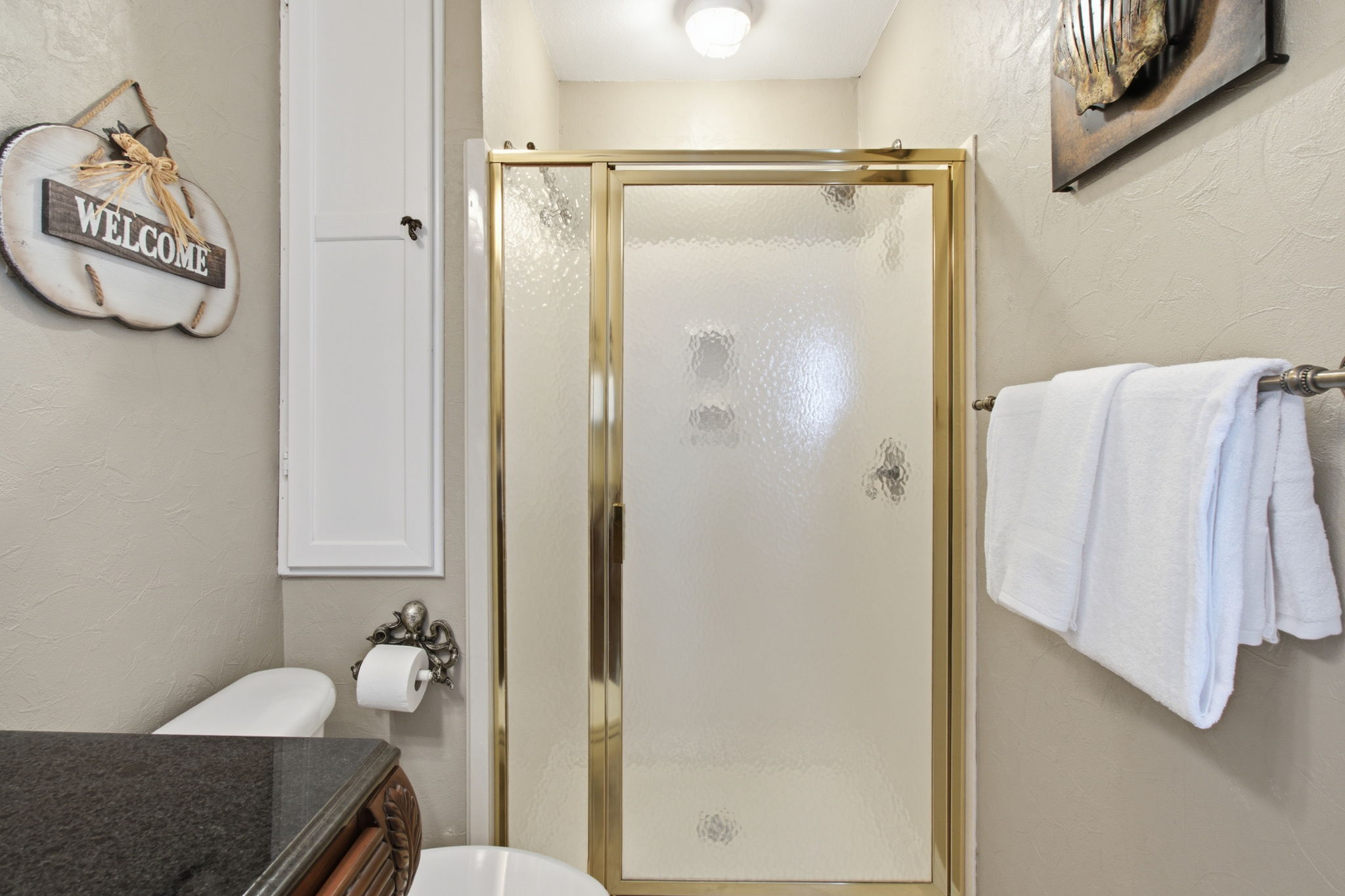 Walk in shower