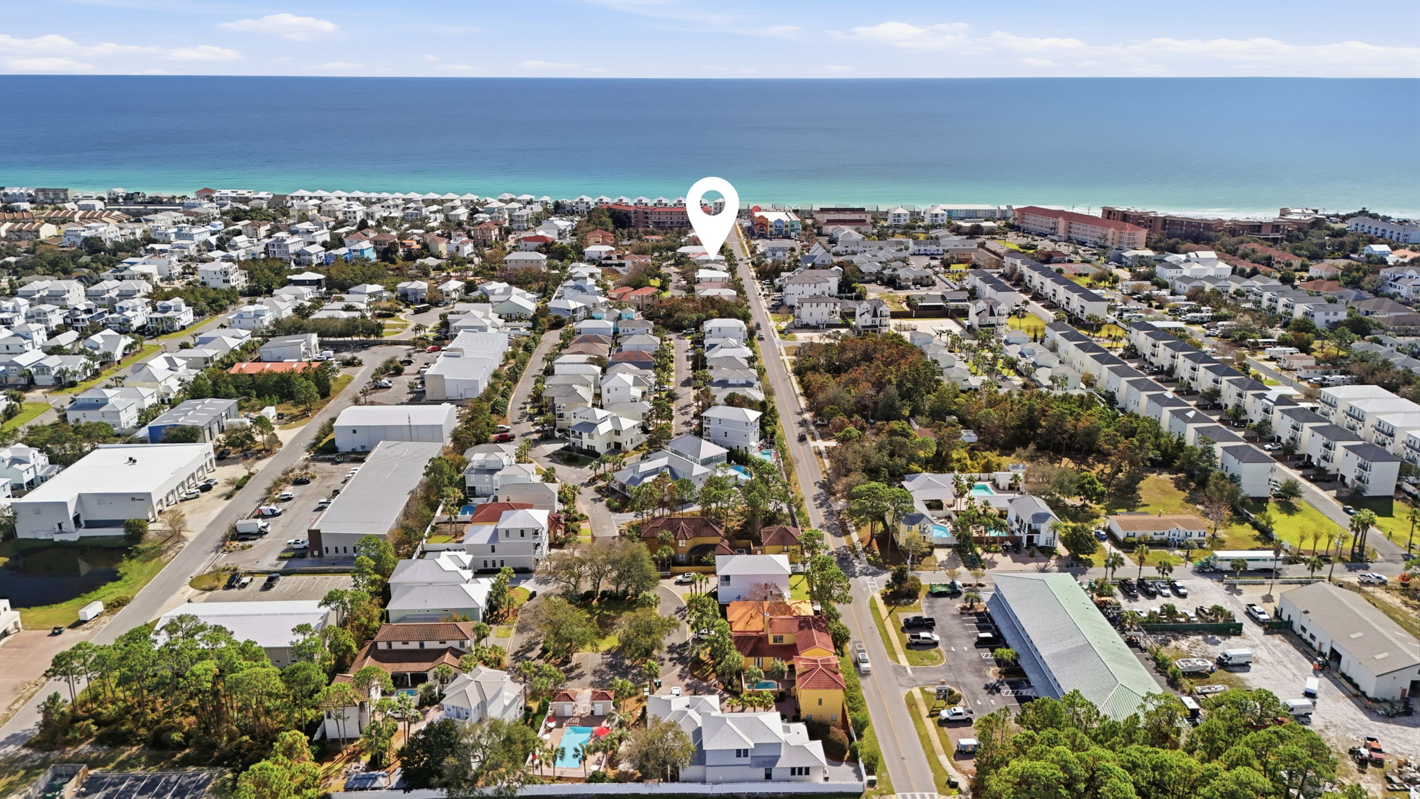 Walk to the private beach access