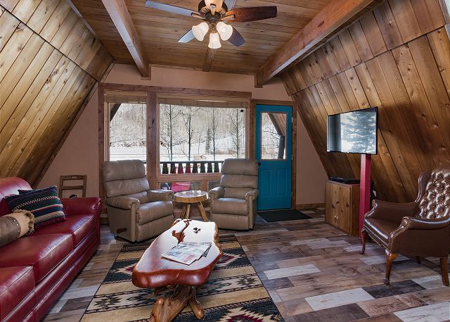 Cabin on Pond - Hot Tub - 2 Miles from Purgatory - Pet Friendly - One Acre 5