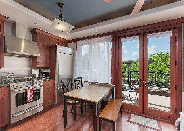 Luxury Condo on Historic Main Ave. - Deck overlooking Main & Mountain Views 6