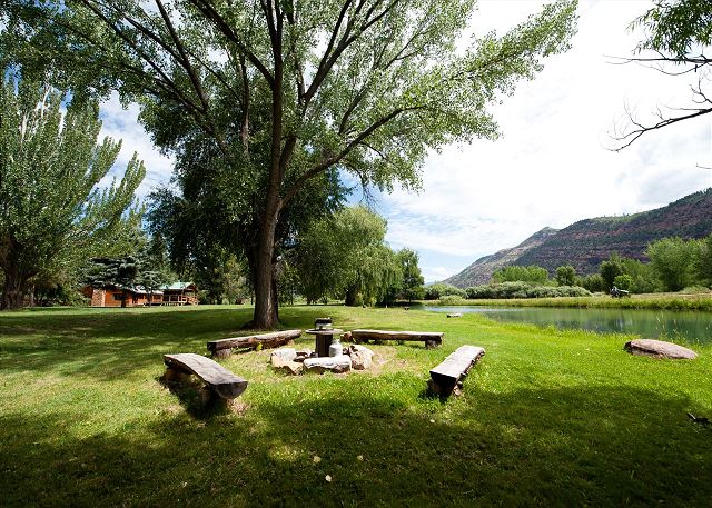 Cabin on Private Ranch on the Animas River - Stocked Pond