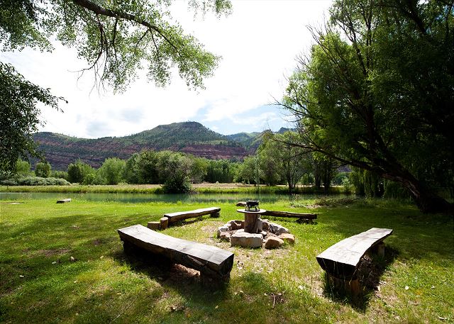 Cabin on Private Ranch on the Animas River - Stocked Pond 2
