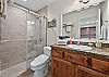 Master bathroom with brand new shower and bidet