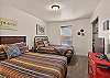 3rd bedroom with 2 queen beds