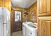Laundry Room - Clothes Washer and Dryer and Refrigerator