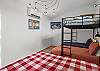 3rd Bedroom - Queen Bed and Bunk Bed (Single over 2 twins) and TV (2nd Floor)