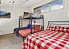 3rd Bedroom - Queen Bed and Bunk Bed (Single over 2 twins) and TV (2nd Floor)