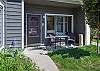 Front Entrance with Outdoor Seating
