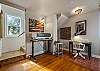 Desk area - ideal for those who work from home