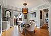 Host unforgettable dinners in this sophisticated formal dining room. 