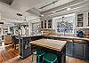 Prepare, dine, and entertain with ease in this spacious kitchen.