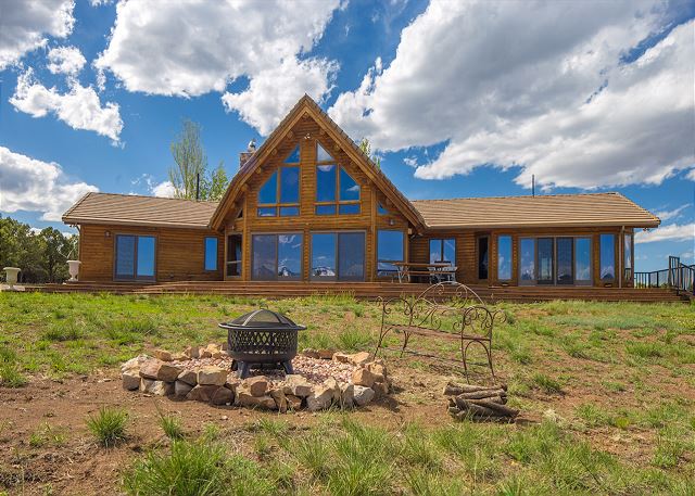 Colorado Luxury Log Home - 40 Private Acres - Fire Pit - Views STR2024-052