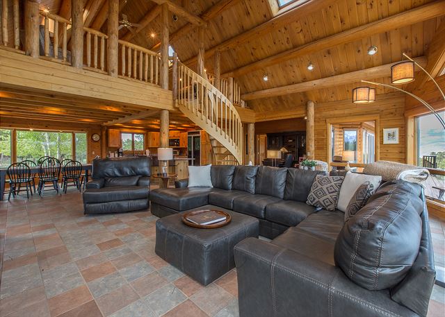 Colorado Luxury Log Home - 40 Private Acres - Fire Pit - Views STR2024-037 6