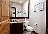 1/2 Bathroom off the Main Living Space 
