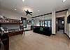 Loft with Bunk Beds (Single over Single), TV and Couch