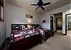 3rd Bedroom - 2 Double Beds, TV and attached bathroom