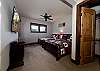 3rd Bedroom - 2 Double Beds, TV and attached bathroom
