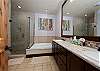 Master Bathroom - Tub, Shower and double sinks