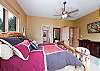 Master Bedroom - King and TV (Main Level)