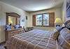Master bedroom with king bed