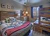 2nd bedroom with full bed and twin over full bunks