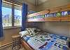 2nd bedroom with full bed and twin over full bunks