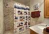 Master bath with large walk in shower