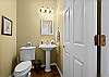 Main floor half bath