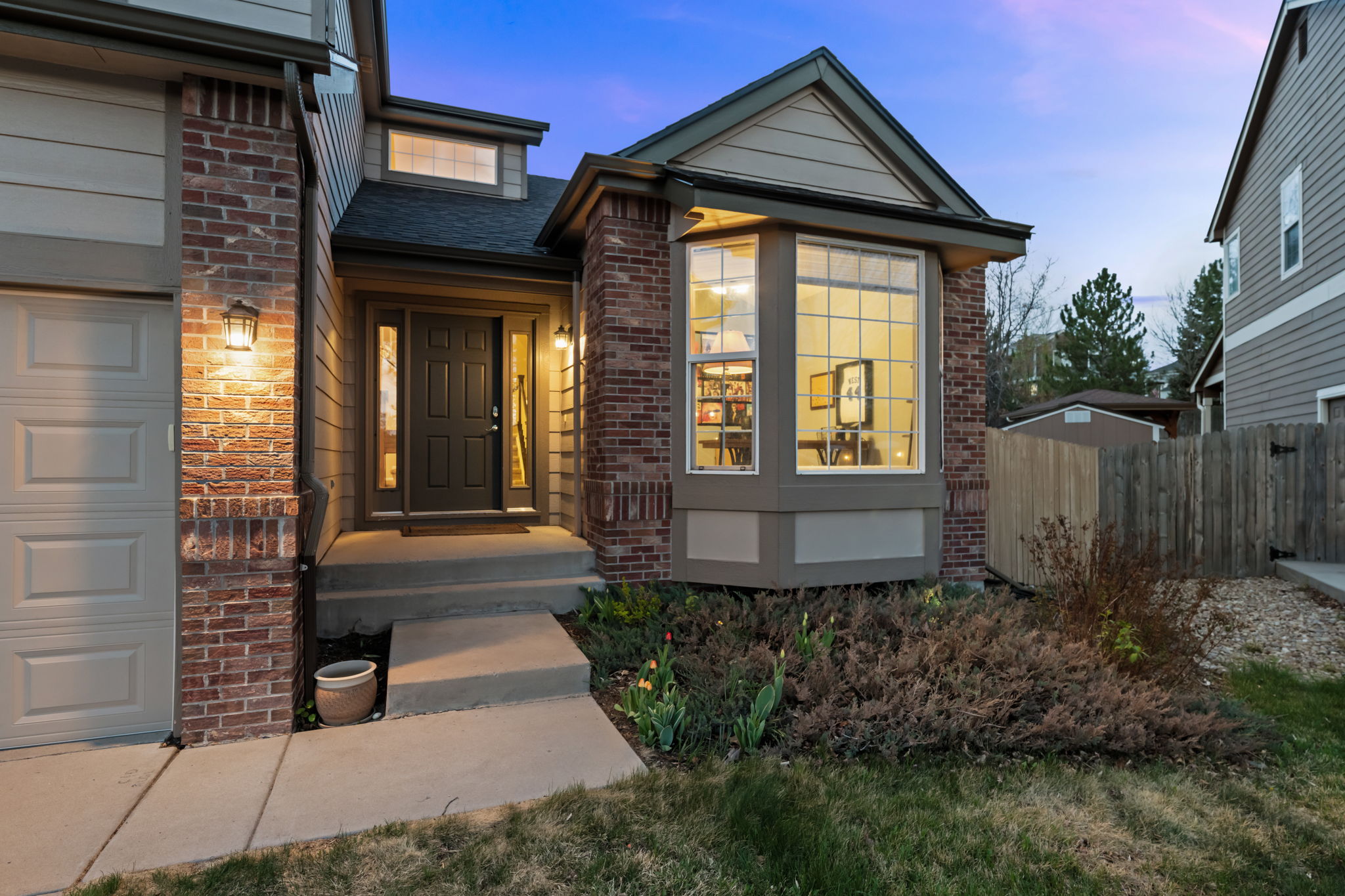 Front walkway