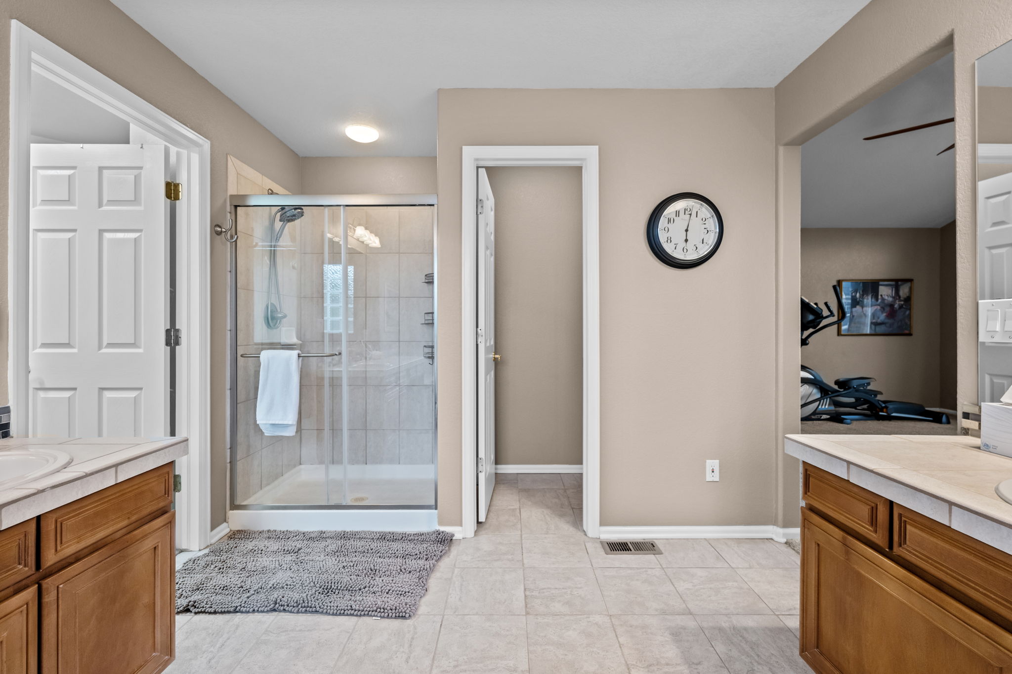 Primary bathroom ensuite shower