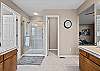 Primary bathroom ensuite shower