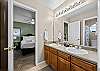 Jack and jill bathroom